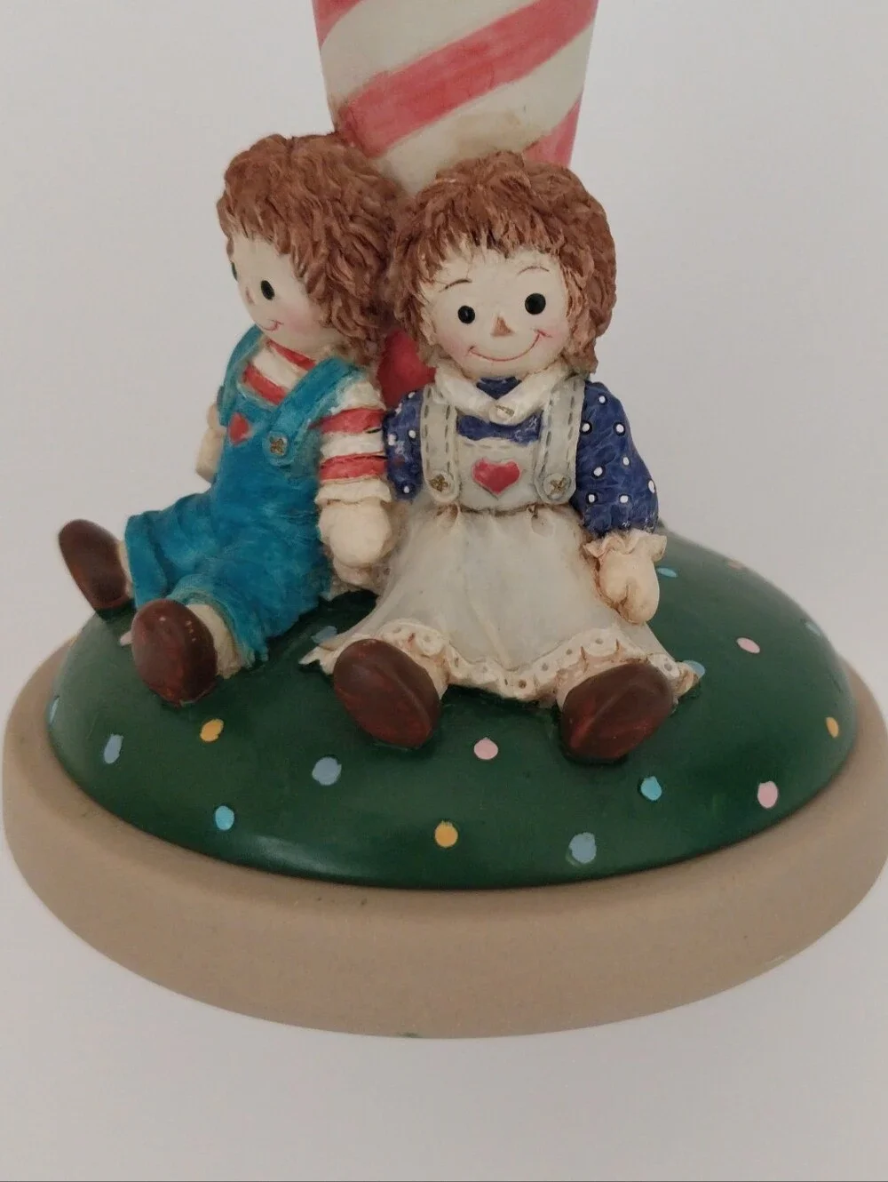 Vintage 1998 Brown Bag Cookie Art Cookie Press Rag Dolls Number 36 Like New
